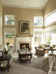 It makes the room feel cozy, more intimate. Interior Design Ideas For The Living Room With High Ceiling Virily
