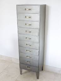 Featuring 6 practical drawers with metal handles, the dresser provides plenty of room for clothes, linens, or general storage. Industrial Metal Tallboy Chest Of Drawers Grey 140cm In 2020 Tallboy Chest Of Drawers Industrial Style Furniture Drawers For Sale