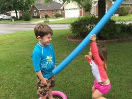 Longer, thicker pool noodles support more weight but can be unwieldy for smaller users. 6 Great Pool Noodle Games Wilmingtonparent Com
