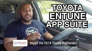 Just got a new toyota and was very disappointed to find that spotify doesn't have an app for the toyota entune pandora has gotten on board and i really don't want to give up my spotify subscription but i really want it to be linked up is there a time line for when spotify may produce an app for entune?? Toyota Entune App Suite Demo Youtube