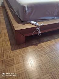 Il letto in rattan intrecciato dallo stile etnico è interamente in legno. Letto Matrimoniale In Teak In 30026 Portogruaro For 400 00 For Sale Shpock