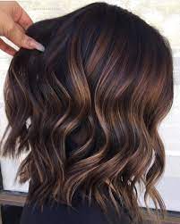 There are many contrasting hues that can make a style pop such as blonde, reds, purples this look takes a lot of change as most of it is copper while the rest is blonde highlights. 50 Dark Brown Hair With Highlights Ideas For 2021 Hair Adviser