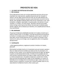 Por ejemplo, la perseverancia, capacidad de concentración, creatividad o trabajo en equipo. Calameo Proyecto De Vida
