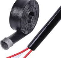 Silicone Fiberglass Sleeve Heat Shield Wire Protective High ...