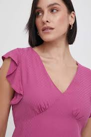 Obleka Pepe Jeans roza barva