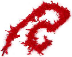 Timemean Fancy Dress Feather Boa Burlesque Showgirl Hen Night Festival Ornamental Scarf Feather Boa Burlesque Fancy Dress