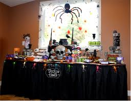 Spooky Halloween Candy Table Halloween Candy Table Halloween Candy Candy Table