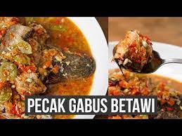 Pecak Ikan Gabus Aseli Betawi Caramembuat Youtube In 2021 Resep Ikan Gabus Resep