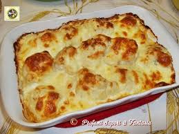 La besciamella tradizionale non ha. Cavolfiore Gratinato Senza Besciamella Profumi Sapori Fantasia Ricette Ricette Con Verdure Al Forno Ricette Con Il Cavolfiore