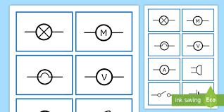 A collection of english esl worksheets for home learning, online practice, distance learning and english classes to teach about symbols, symbols. Circuit Symbols Flashcards Teacher Made