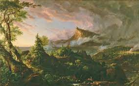 🎁 lend character and atmosphere to any living space Paintings Of The Day The Course Of Empire By Thomas Cole The Velvet Rocket