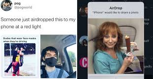 It flashed up that an iphone wanted to airdrop me pictures, and i assumed it was my friends so i just tapped accept. 27 People Who Got Hilariously Trolled By Airdrops From Strangers