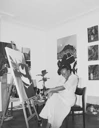 Bahati simoens' paintings are a love letter to the black body. Les Nouveaux Riches Magazine Bahati Her Vibrant Paintings
