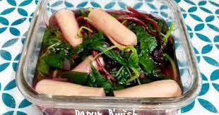 Hidangkan sayur bayam bening dalam onyx mangkuk sayur (lihat di lazada diskon) yang cantik dan menggugah. 868 Resep Sayuran Bayam Sosis Enak Dan Sederhana Ala Rumahan Cookpad