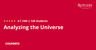 Search rutgers jobs and salaries, brought to you by the asbury park press. Analyzing The Universe Coursera