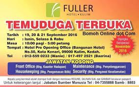 Jawatan kosong terkini kerajaan dan swasta di seluruh malaysia tahun 2020. T Jawatan Kosong Di Utara Kedah Perlis Pulau Pinang Perak Facebook