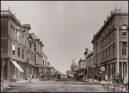 View East From 9th By Broadway Oakland 1870 Oakland Views Oakland California