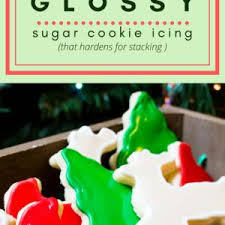 See more ideas about icing that hardens, frosting recipes easy, easy frosting. Glossy Sugar Cookie Icing That Hardens