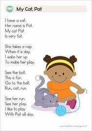 Reading Comprehension Fluency Phonics Poems Color And Black And White This Unit Includes Poems With An Kids Poems English Poems For Kids Preschool Poems