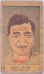 Auction Prices Realized Baseball Cards 1926 W512 HAND CUT "babe" Ruth