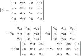 How do you calculate determinant? How To Find The Inverse Matrix Of A 4x4 Matrix Semath Info