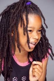 For her short and naturally kinky hair, just achieve typical dreadlocks on all sides and her hairstyle would be ready. 41 Baby Locs Kids W Dreadlocks Ideas Natural Hair Styles Kids Hairstyles Locs