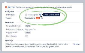 Assign Jira Resource Semi Automatically Skills Capacity