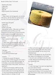 Pin By Gan Andy On Thermomix Thermomix Recipes Low Gluten Flour Chiffon Cake