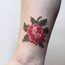 2020 popular 1 trends in home & garden, beauty & health, men's clothing with cross stitch tattoo and 1. Cross Stitch Tattoo