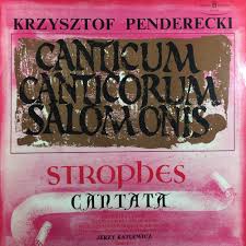 Cela concerne les quatre strophes de la nouvelle invocation. Strophes By Krzysztof Penderecki