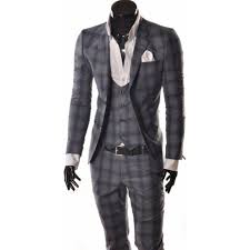 2015 Moda Italyan Kesim Kareli Takim Elbise C 37 36485256 N11 Com Takim Elbise Moda Elbise