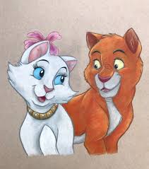 See more ideas about stick figures, stick figure drawing, drawings. Duchess And Thomas O Malley The Aristocats Fan Artwork Drawn With Colored Pencils On Toned Tan P Drawing Cartoon Characters Disney Art Drawings Disney Artwork