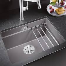 Blanco Etagon 500 U Mit Der Kuchenspule Von Blanco Holen Sie Sich Nicht Nur Einen Besonders Schicken Sondern Auch U Kuchen Design Kuche Anthrazit Kuchenspule