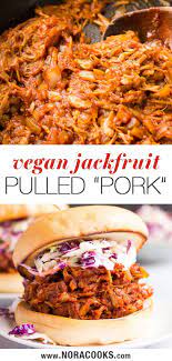 Bbq Jackfruit Pulled Pork Recipe Vegetarian Pulled Pork Vegan Bbq Recipes Jackfruit Pulled Pork