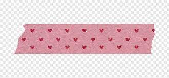 Washi Tape Pink And Red Ribbonm Png Libreta De Apuntes Marcos Para Texto Decorar Hojas De Cuaderno