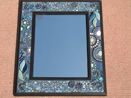 Mirrors Tanya Schreiber Mosaics For added dimension, each tile is beveled on all sides.