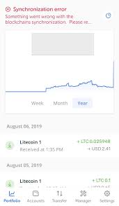 It is a currency with a discretionary money supply controlled by the government. Solve A Synchronization Error Ledger Support