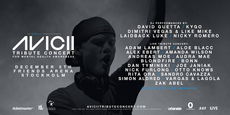 Avicii Tribute Concert: In Loving Memory of Tim Bergling ile ilgili görsel sonucu"