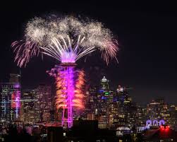 Drinks on the deck🍷 www.spaceneedle.com/elevatingclean. Space Needle Moves New Year S Party Online As Streaming Digital Effects Show Replaces Fireworks Geekwire