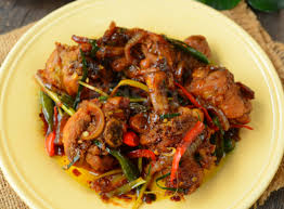 Ayam rendang cili padi, antara menu. Resepi Ayam Kicap Cili Padi Berserai Makanguru