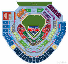 63 Studious Padres Seat Map