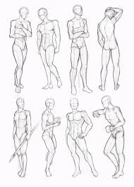 Anime figures and garage kits. Large Ish Dump Of Drawing Tips Drawing Poses Male Figure Drawing Poses Male Figure Drawing