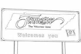 Color book pages from designery have wide black lines to help keep the coloring inside the colored area. Mr Nussbaum Tennessee Statehood United States Postage Stamp Coloring Page