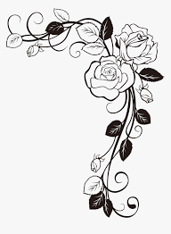 Border designs are always love! Free Download Best Rose Border Design For Project Hd Png Download Transparent Png Image Pngitem