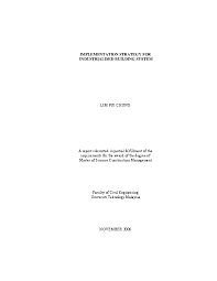 Blends in with the existing beach. Pdf Implementation Strategy For Industrialised Building System Norizzathy Agir Academia Edu