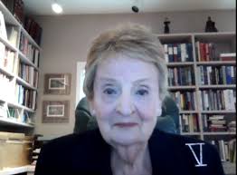 Madeleine albright was born marie jana körbel, a member of an established jewish family in prague, czechoslovakia, in 1937. Madeleine Albright Is Teaching Watching Schitt S Creek In Quarantine