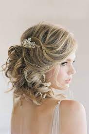 Short Wedding Hairstyle Ideas Curly Hair With Accessory Chialimengartistry Short Wedding Hair Wedding Hairstyles For Medium Hair Short Hair Updo