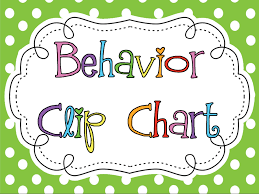 Kinderkids Fun Free Polka Dot Behavior Clip Chart 2nd