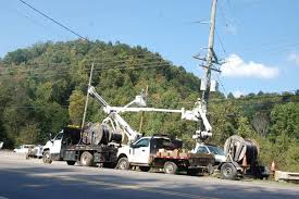 Dump truck causes Saturday outage