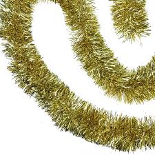 Search more hd transparent garland image on kindpng. 50 Traditional Shiny Gold Foil 3 Ply Christmas Tinsel Garland Unlit Walmart Canada